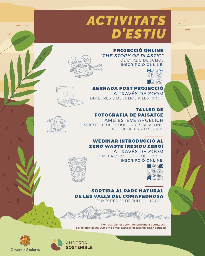 Cartell Activitats Juliol AndSost