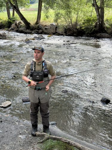 Sortim a pescar al riu Valira del Nord